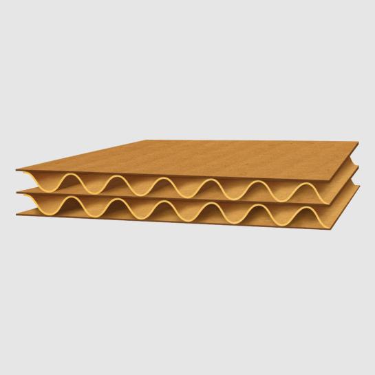 Гофрокартон пятислойный